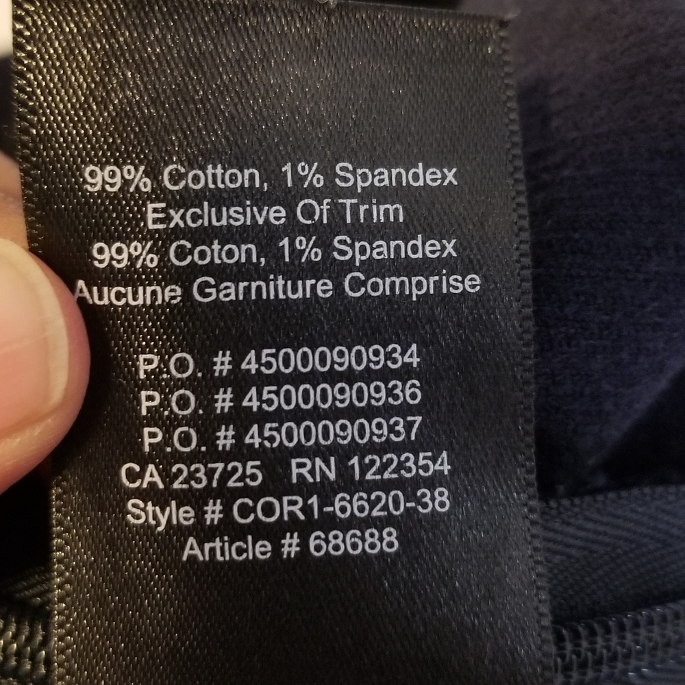 Babaton Pants Corduroy Women's Size 00 Color Blue - Picture 11 of 12